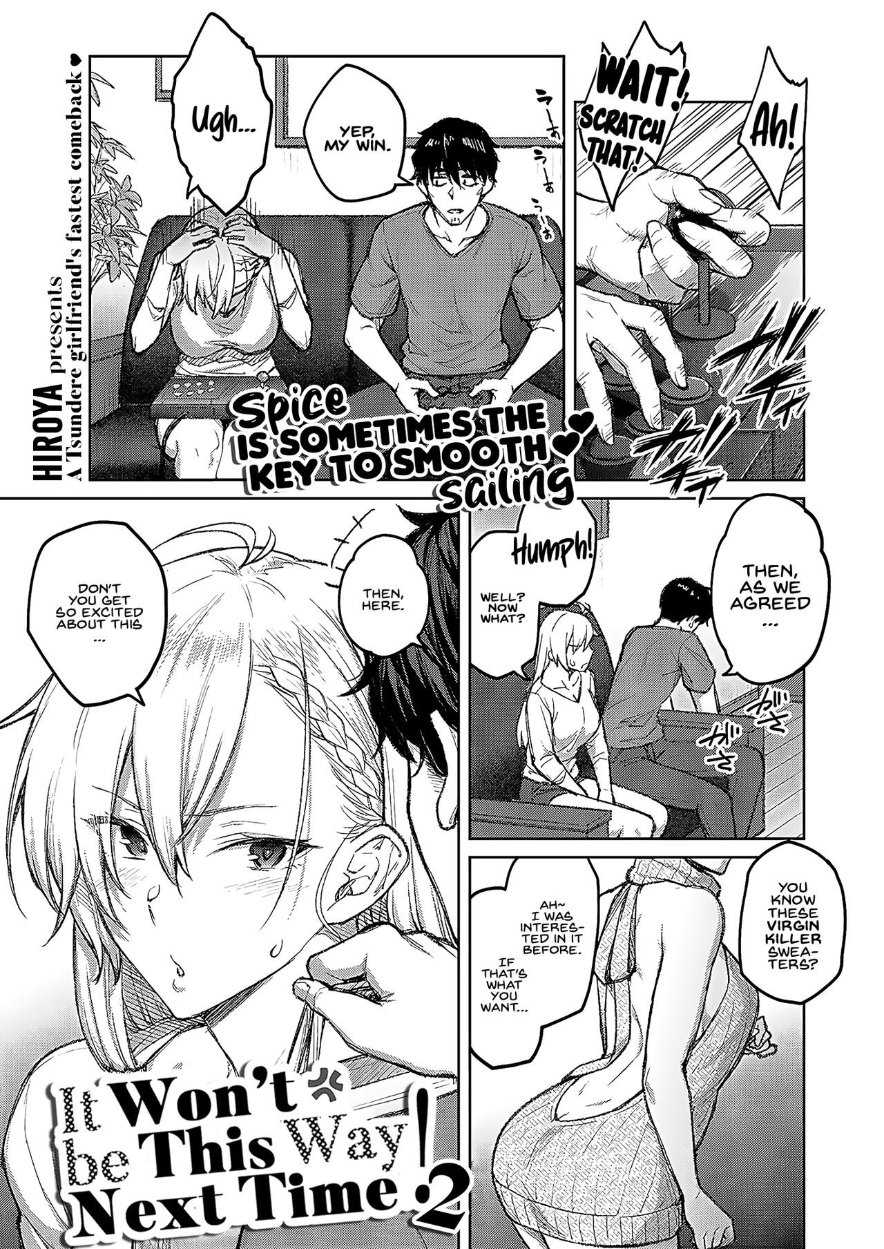 Tsugi wa Kou wa Ikanai kara na! 2 | It won't be this way next time! 2 page 1 full