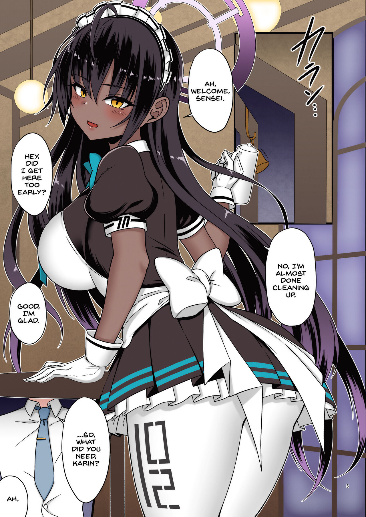 Sweet Karin -Gohoushi wa Heiten no Ato de- page 5 full