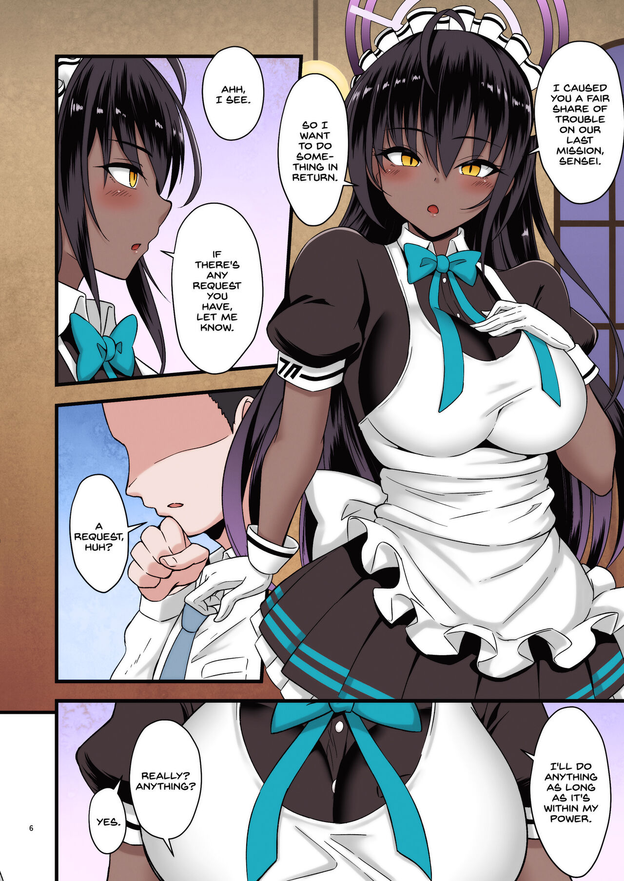 Sweet Karin -Gohoushi wa Heiten no Ato de- page 6 full