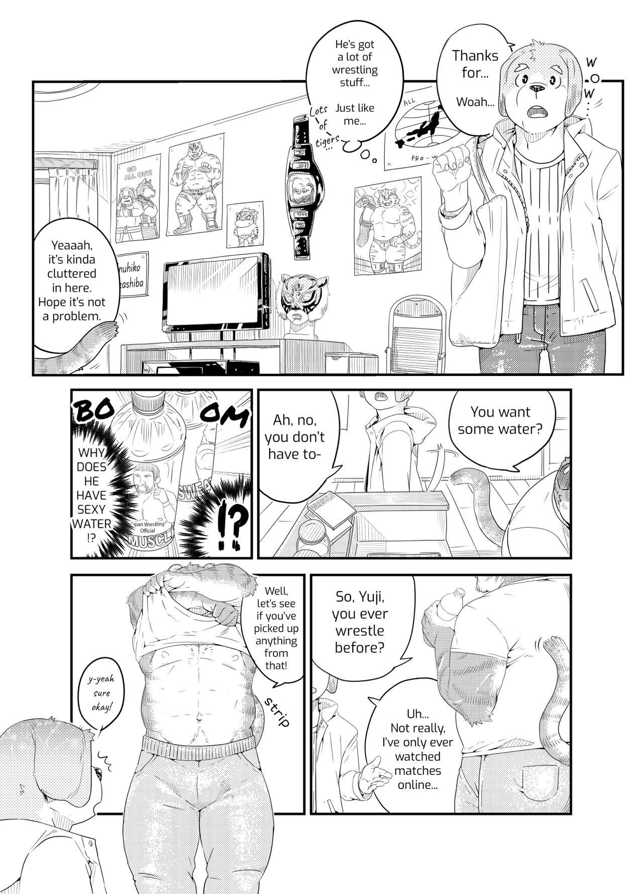 Futon Pro Wrestling League page 10 full