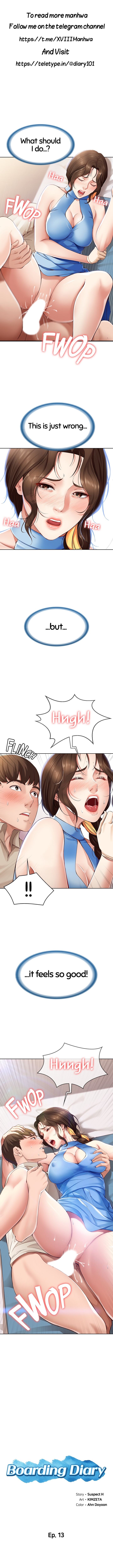 Boarding Diary page 1 full