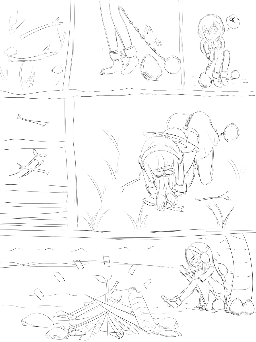 Selfbondage challage Survive in island 1-4 page 8 full