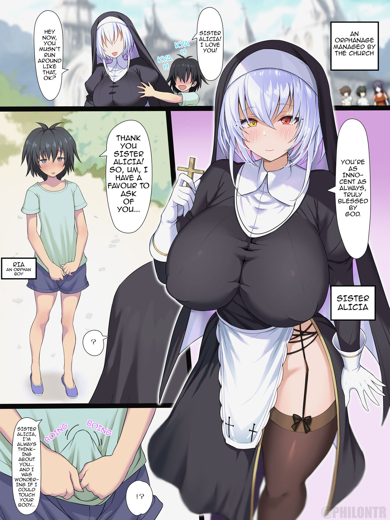 Sister to Shota-kun no Ohanashi page 1 full