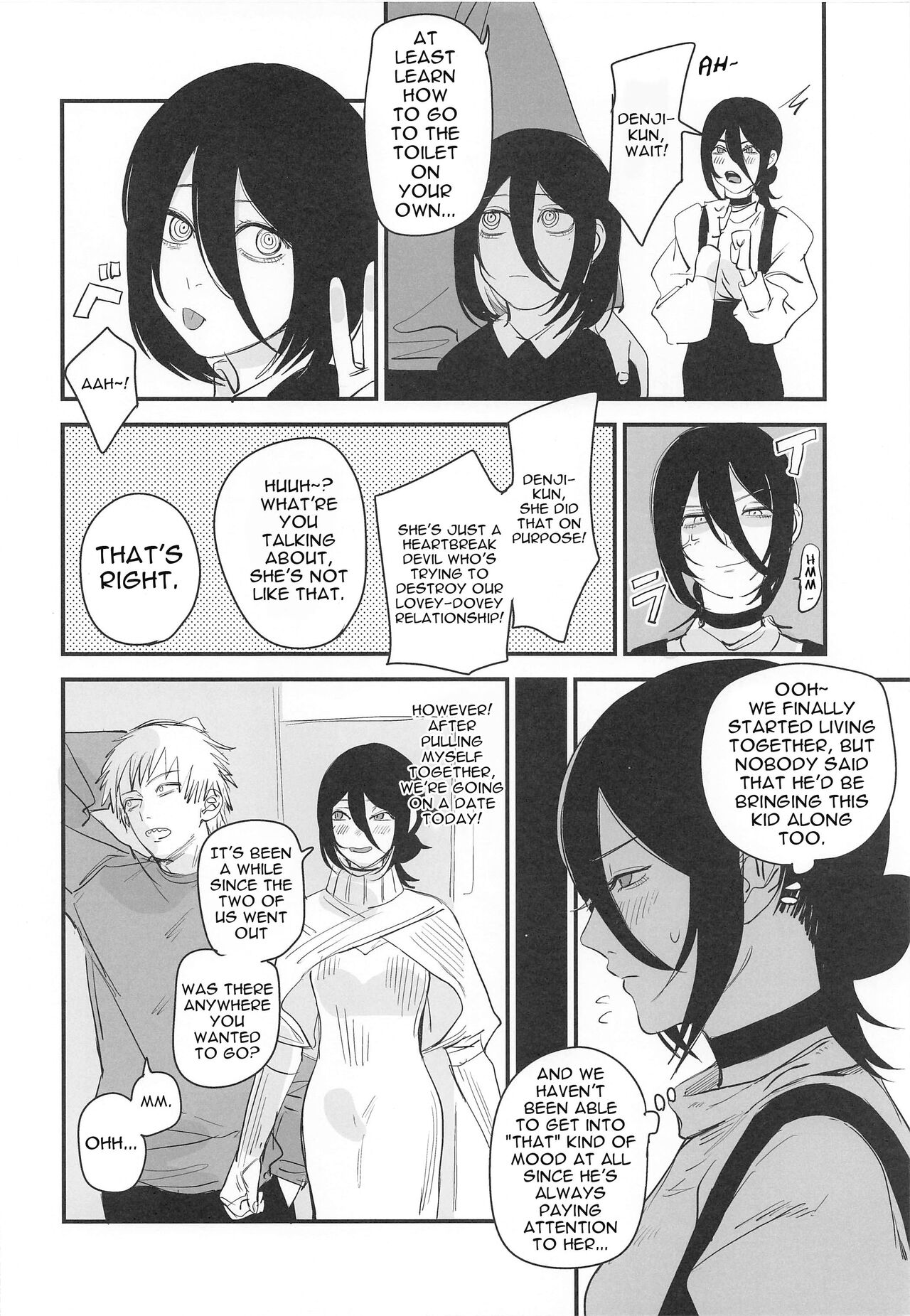 Denji-kun, Chotto Kyuukei Shimasen ka? | Why Don't We Take a Break, Denji? page 3 full
