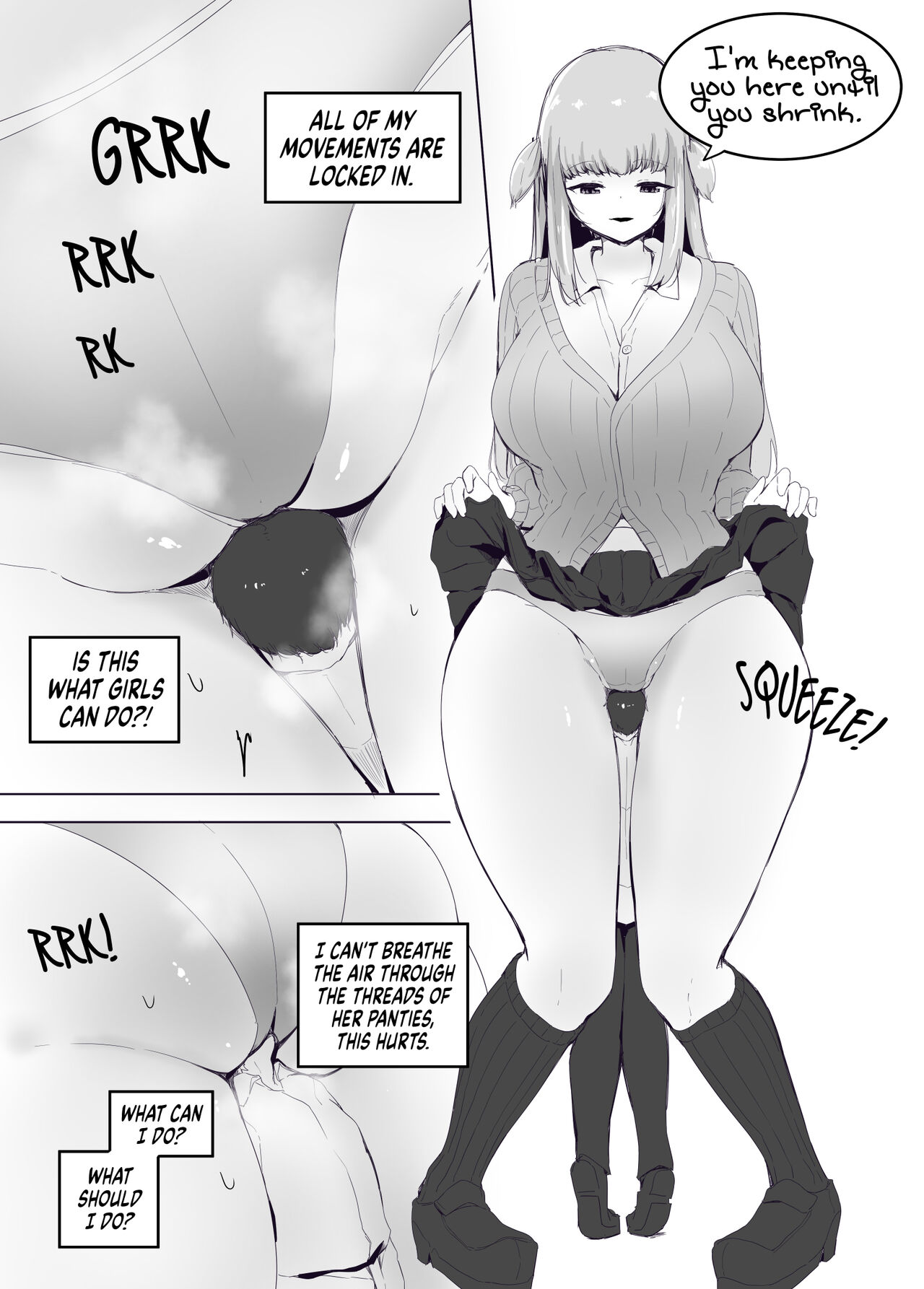 The Girl Takes My Height. page 6 full