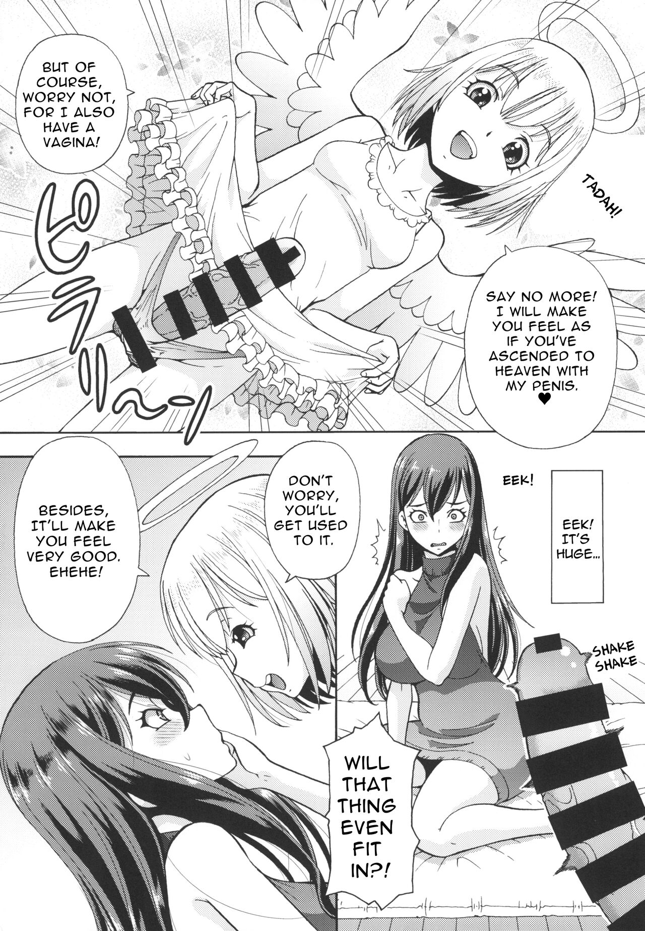 Isekai Fuuzoku Gaiden Futanari Tenshi-san page 6 full