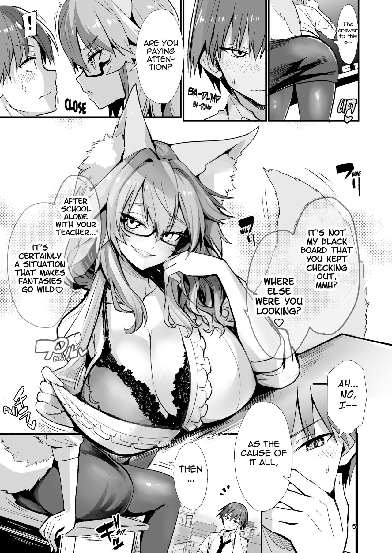 Bijin Jokyoushi Tamamo-chan - Beautiful Female Teacher Tamamo-chan. page 4 full