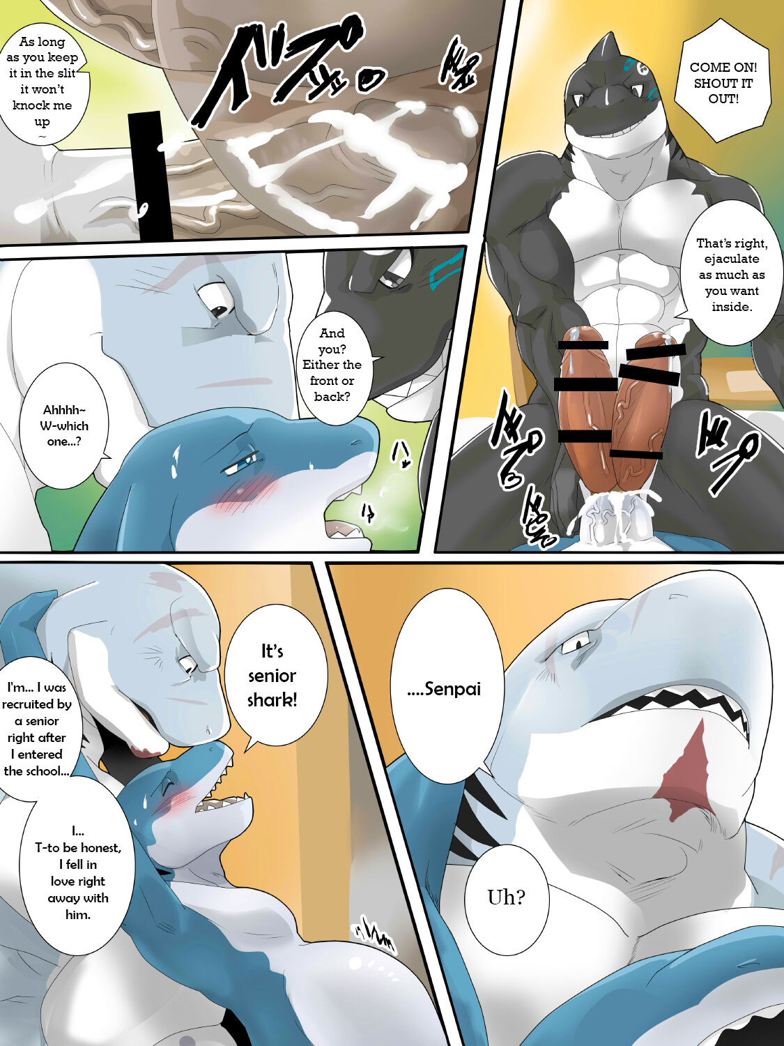 Shark Senpai's Lewd Training page 4 full