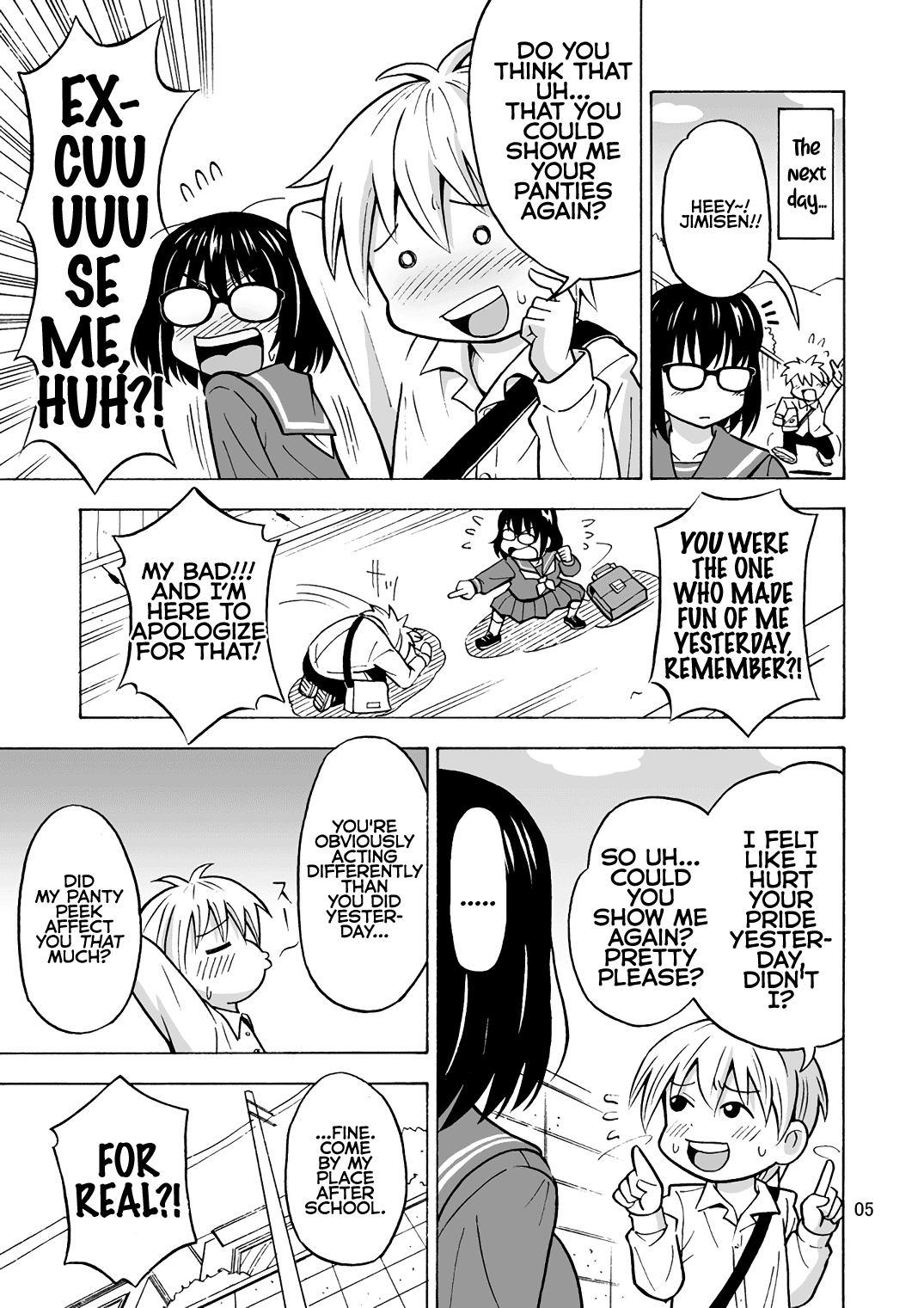 Jimi Danshi TS shita Kekka... | Plain Boy Swapped Genders... page 6 full