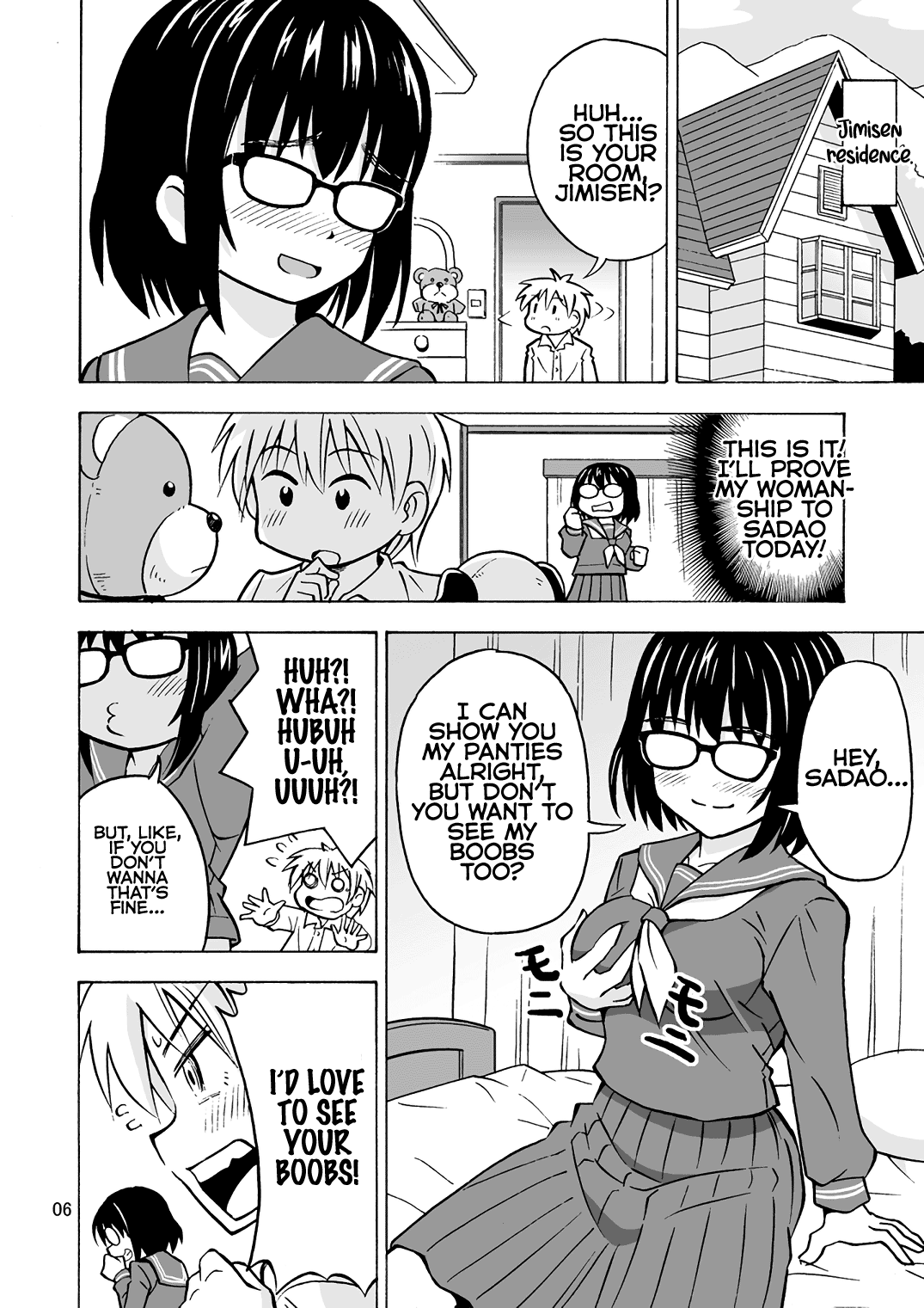 Jimi Danshi TS shita Kekka... | Plain Boy Swapped Genders... page 7 full