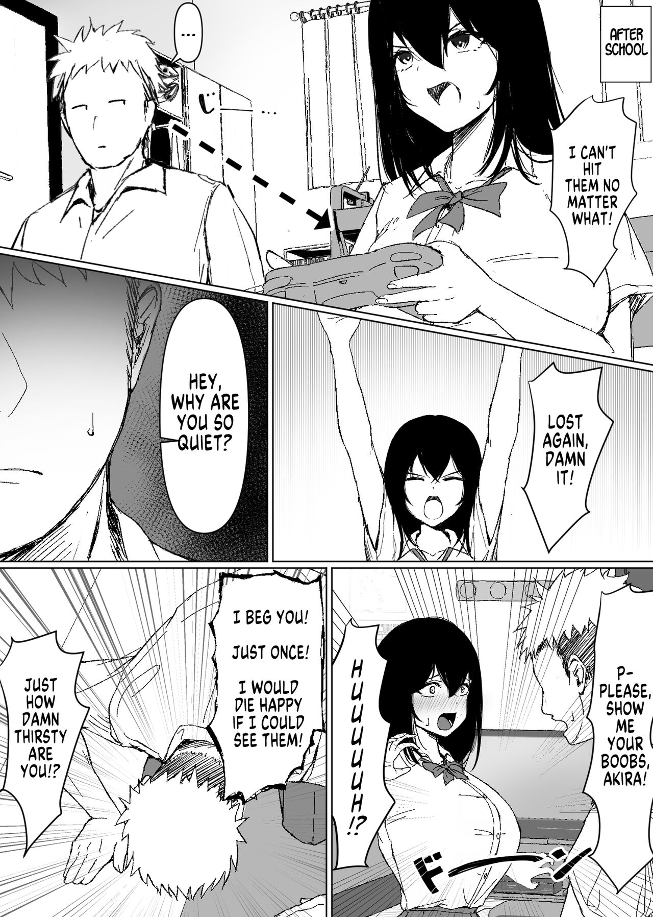 TS Shitara Dosukebe Osananajimi no Onegai o Kotowarikirezu ni Namapako Saremakucchatta Hanashi page 9 full