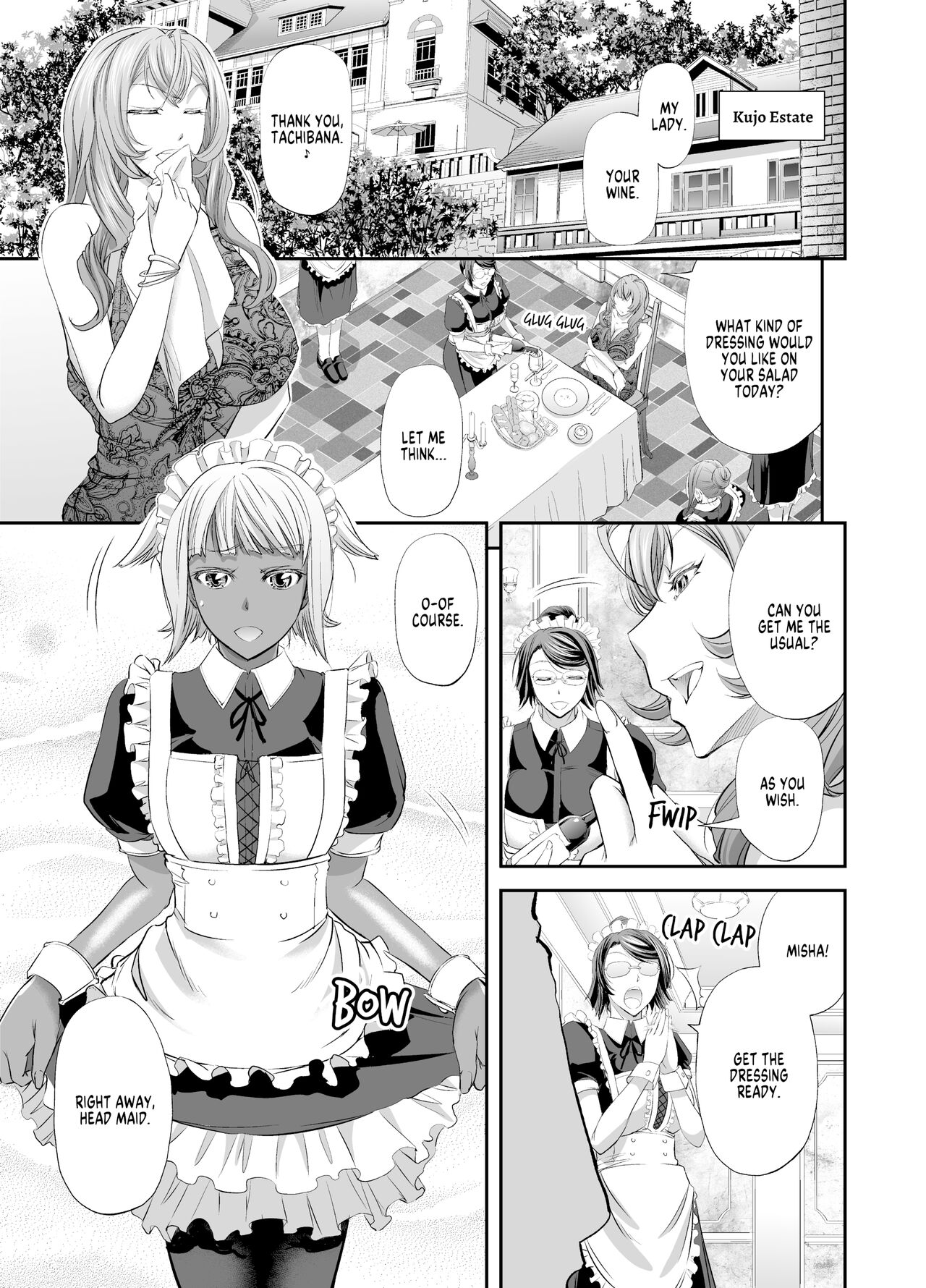 Kyuujyougaruyuu Aigan Maid no Shitsukekata | Kujo-style Maid Discipline page 2 full