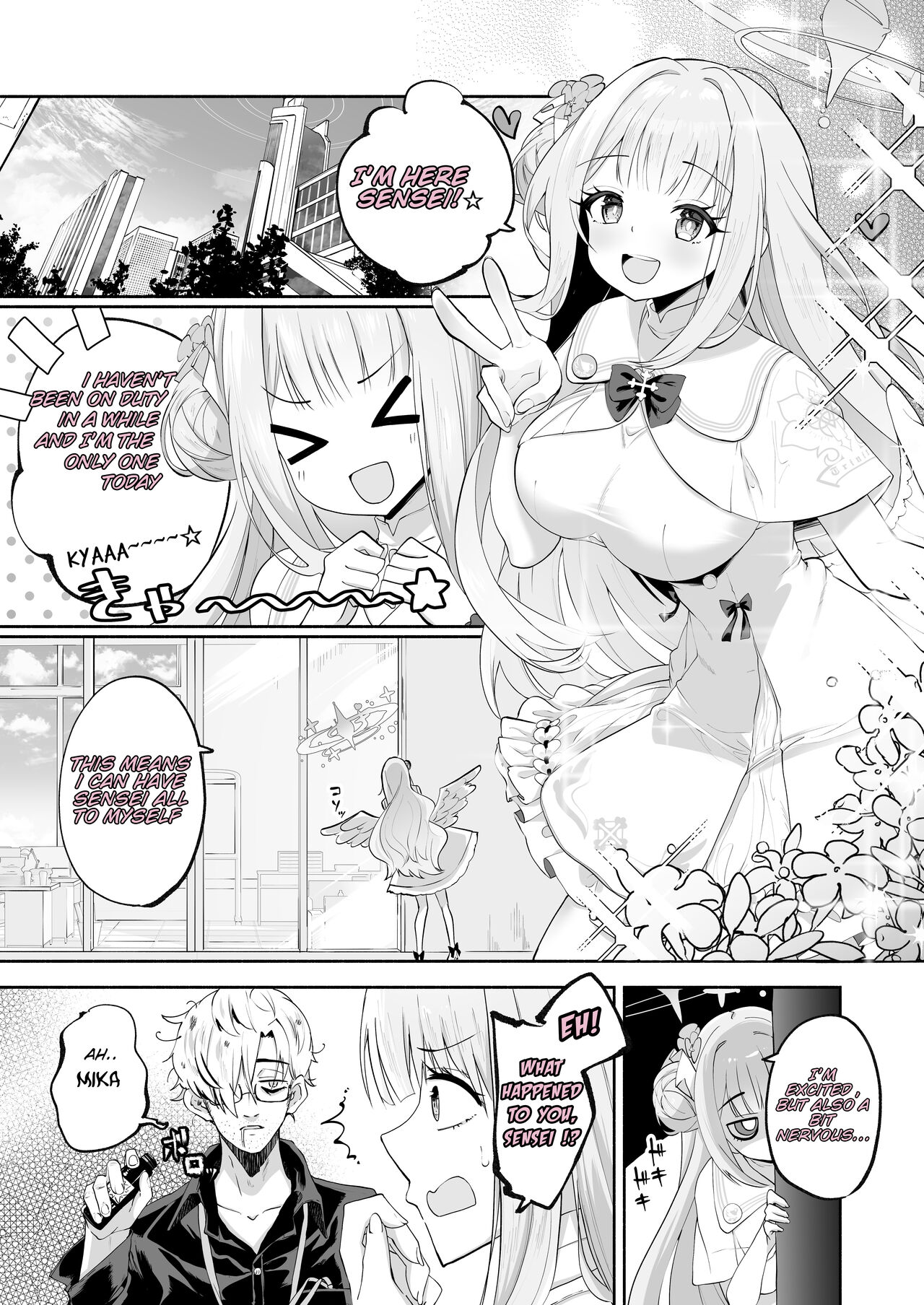 Hoshi no Izumi wa Amai Yuuwaku | The Sweet Temptation of the Starry Fountain page 4 full