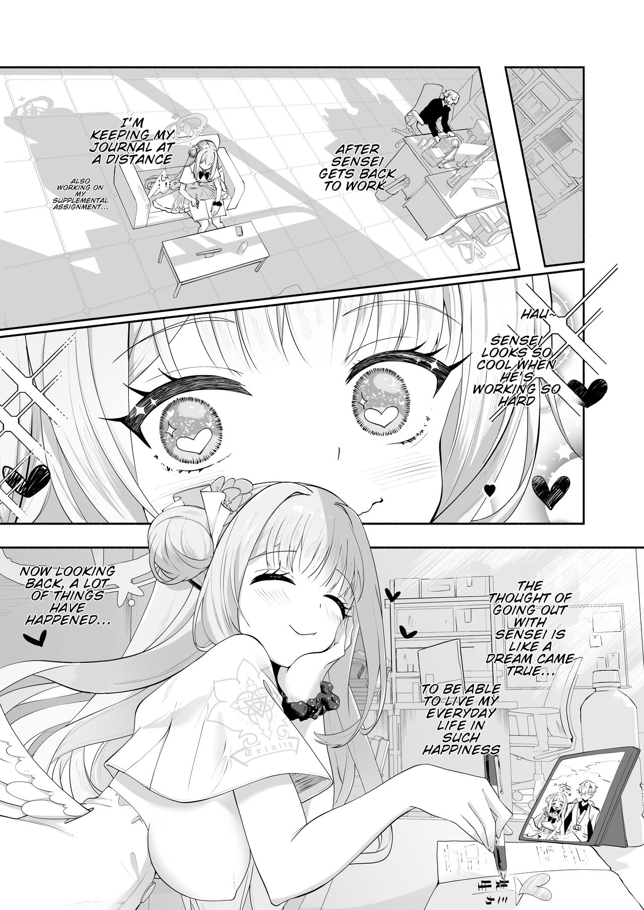 Hoshi no Izumi wa Amai Yuuwaku | The Sweet Temptation of the Starry Fountain page 6 full
