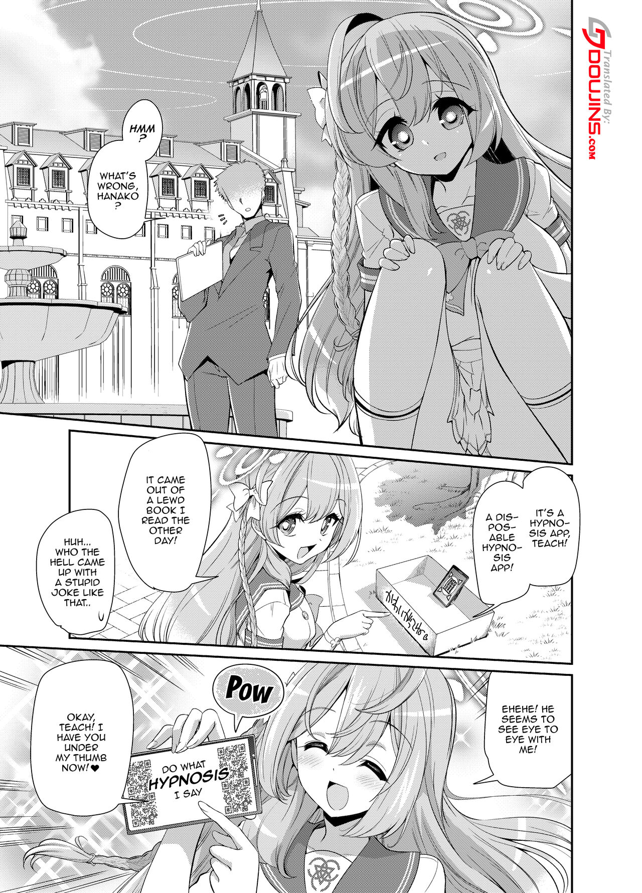 Sensei o Saimin shite Zenbu Shihai saretai Hanako-san | Hanako Wants to Hypnotize Sensei and be Dominated by Him page 2 full