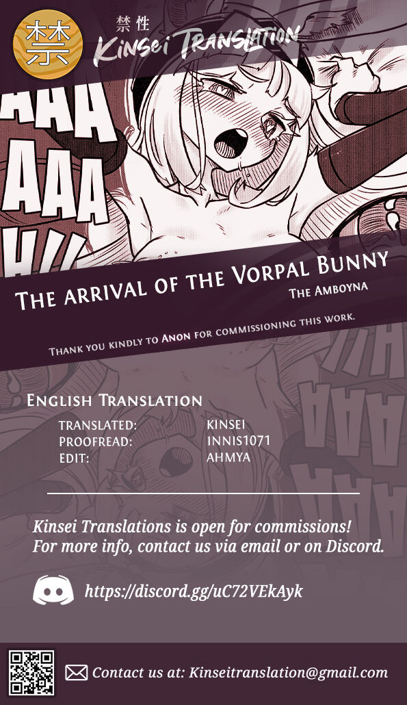 Vorpal bunny shutsugen!! | The arrival of the Vorpal Bunny!! page 7 full