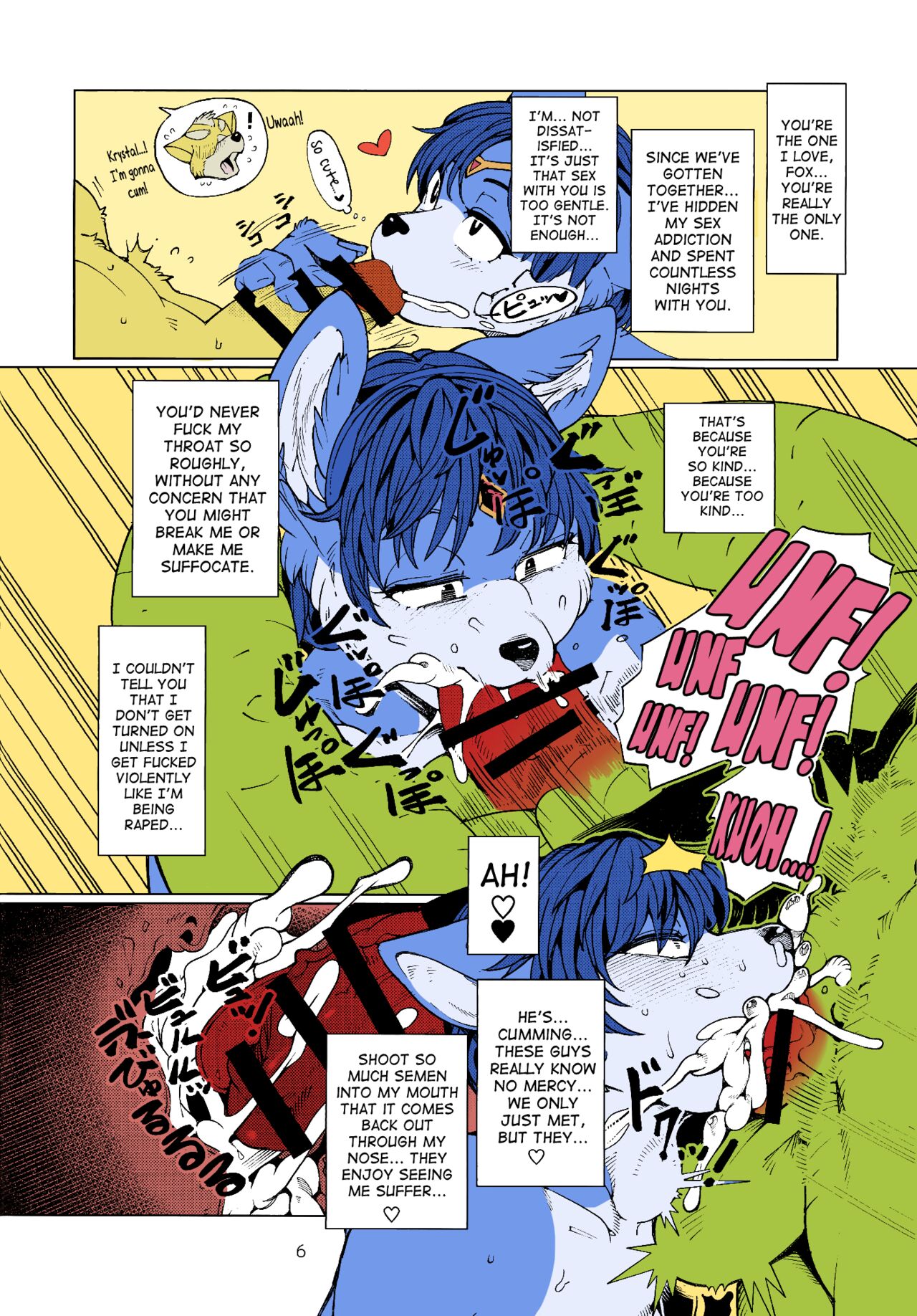 Foxy   |Colorized| page 5 full