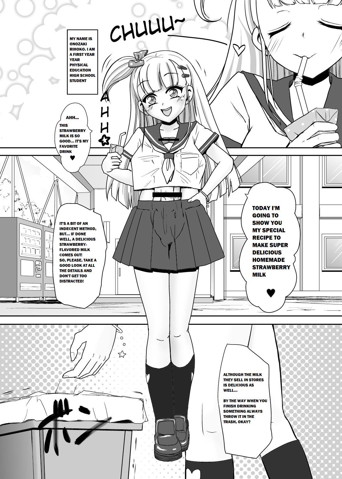 Futanari JK no Ichigo Milk no Tsukurikata page 2 full