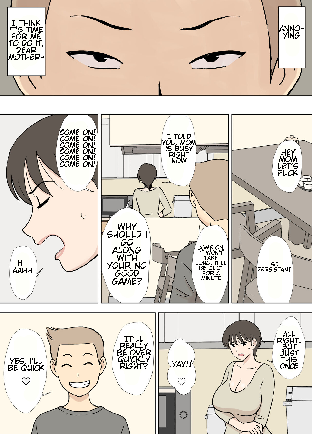 Numa Haha Wanpaku Musuko no Mama Ijiri page 5 full