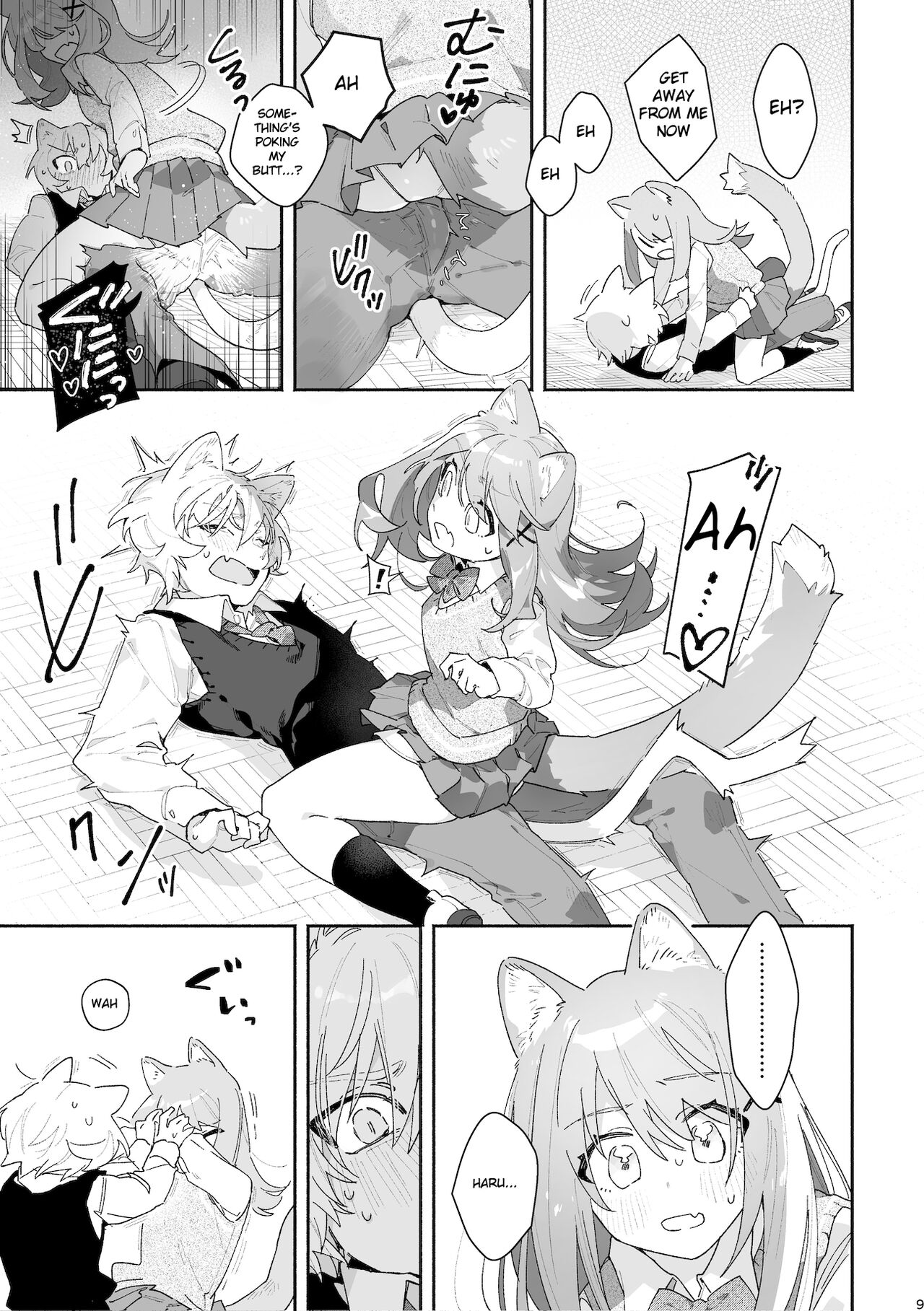 ♂ ga Uke. Neko-chan x Neko-kun page 10 full