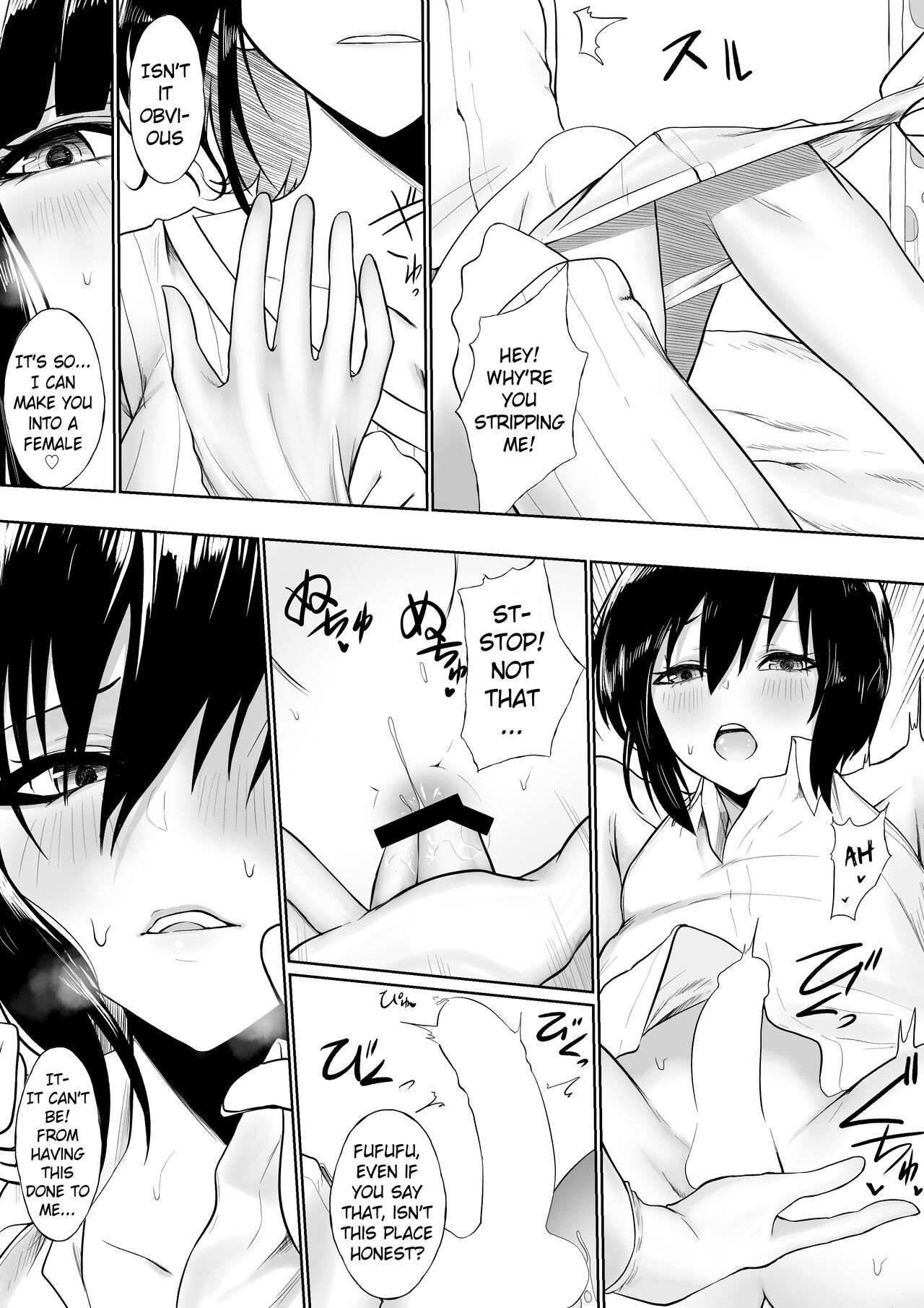 Shota ga utk Onee-san ni Taberarechau Hanashi | Story of a Shota Getting Eaten by Utako Onee-san page 5 full
