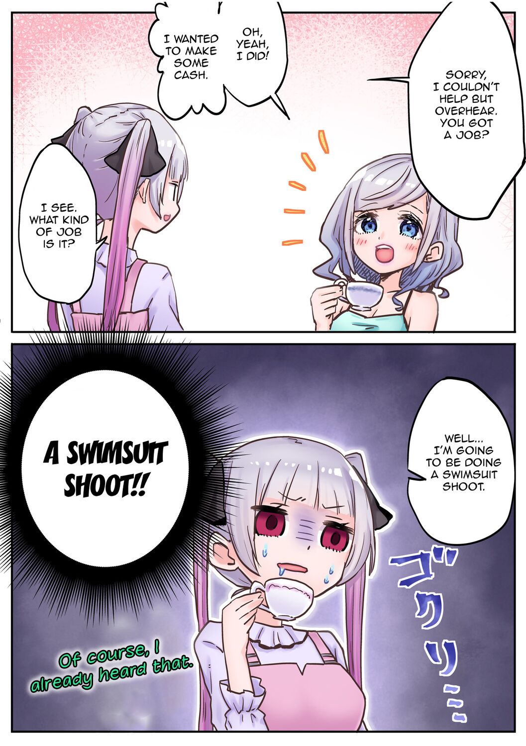 Futago Shimai-chan no Yuri Seikatsu  | Twin Sisters' Yuri Life page 9 full