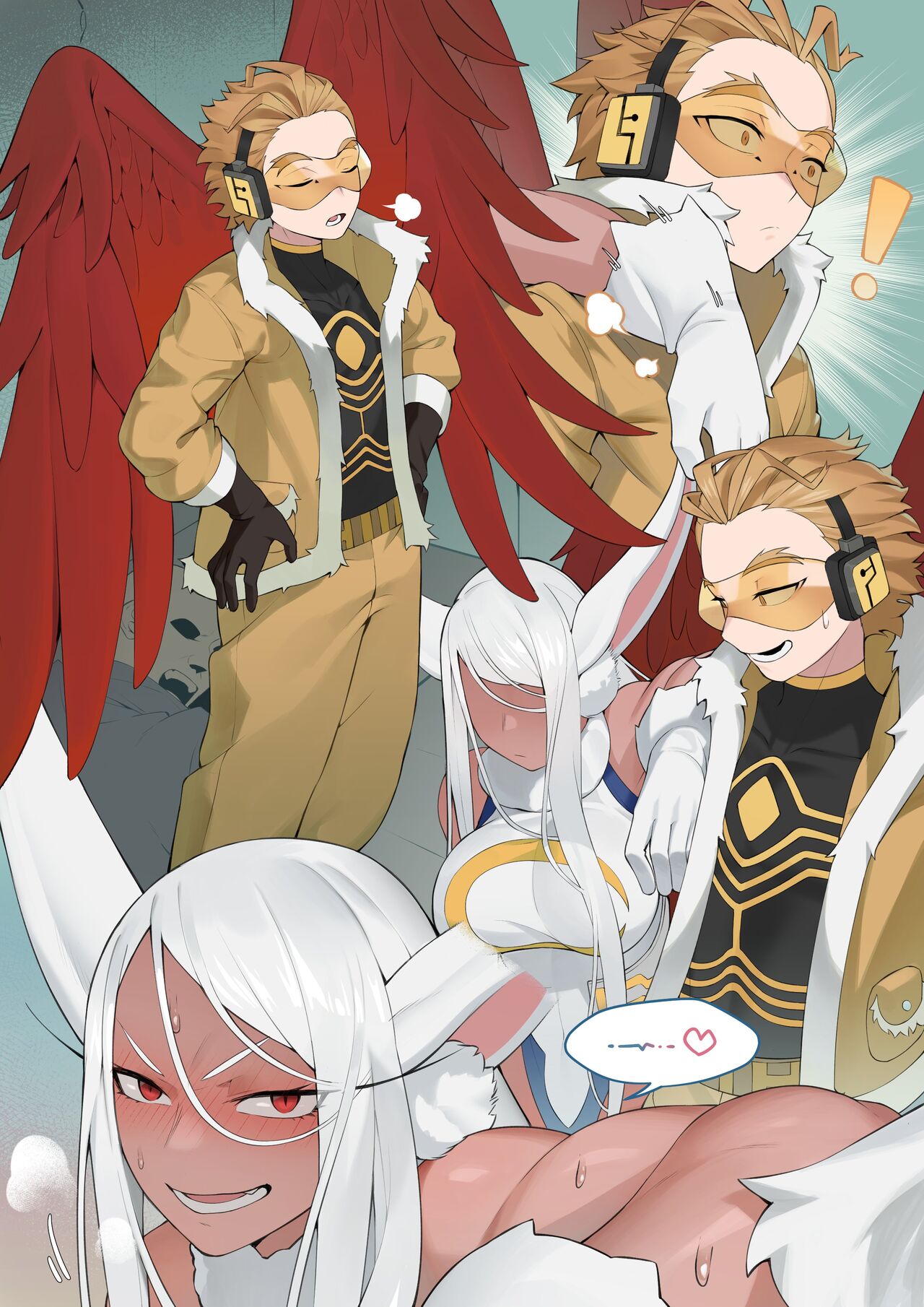 Mirko x Hawks page 1 full