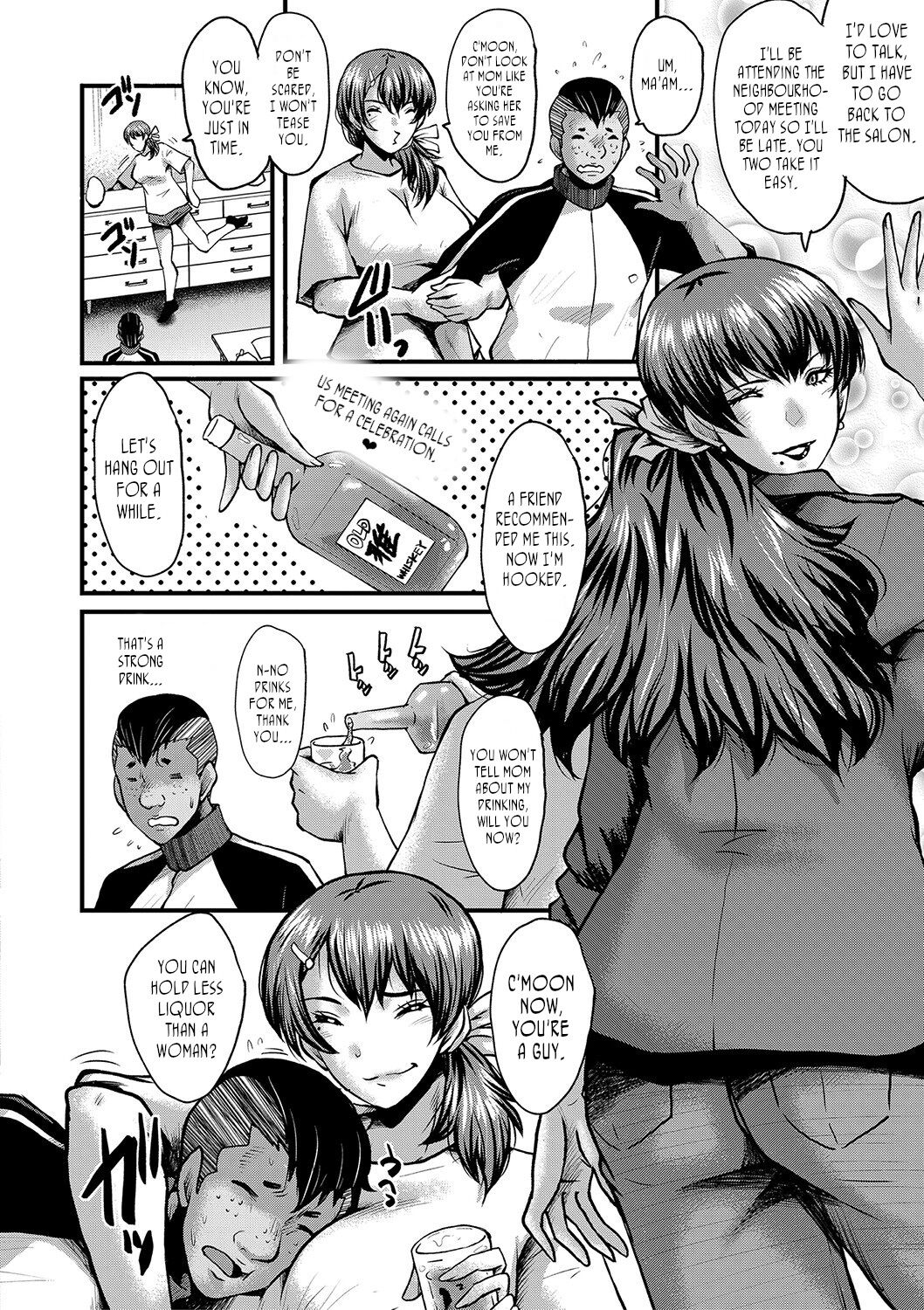 Tomodachi, Osananajimi mo Kaa-san mo Netorareru, Sono 2 | My friend stole away both my childhood friend and my mother, Part 2 page 4 full