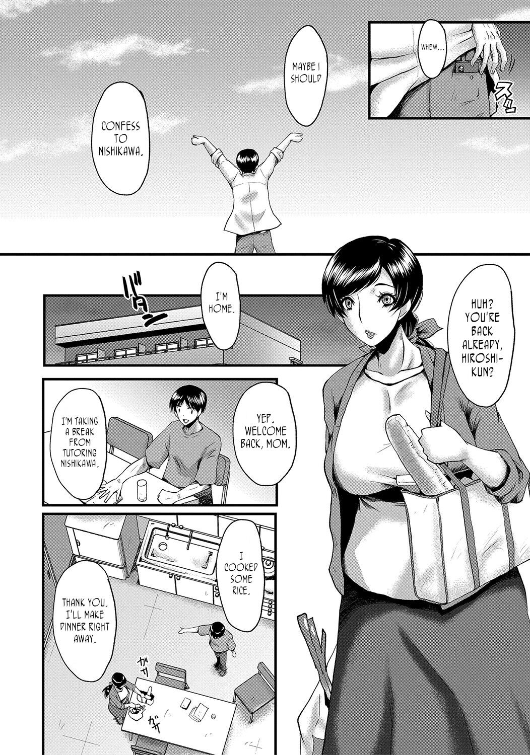 Tomodachi, Osananajimi mo Kaa-san mo Netorareru Ch. 3 | My friend stole away both my childhood friend and my mother, Part 3 page 4 full