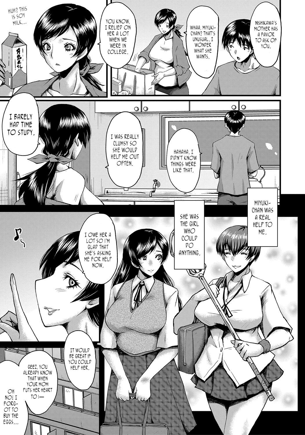 Tomodachi, Osananajimi mo Kaa-san mo Netorareru Ch. 3 | My friend stole away both my childhood friend and my mother, Part 3 page 5 full