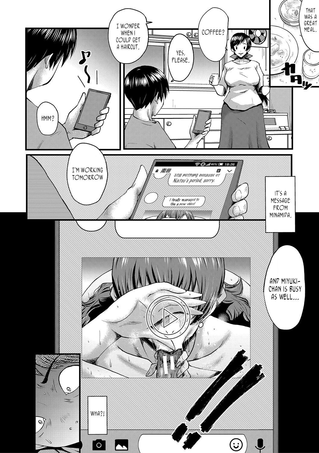 Tomodachi, Osananajimi mo Kaa-san mo Netorareru Ch. 3 | My friend stole away both my childhood friend and my mother, Part 3 page 6 full