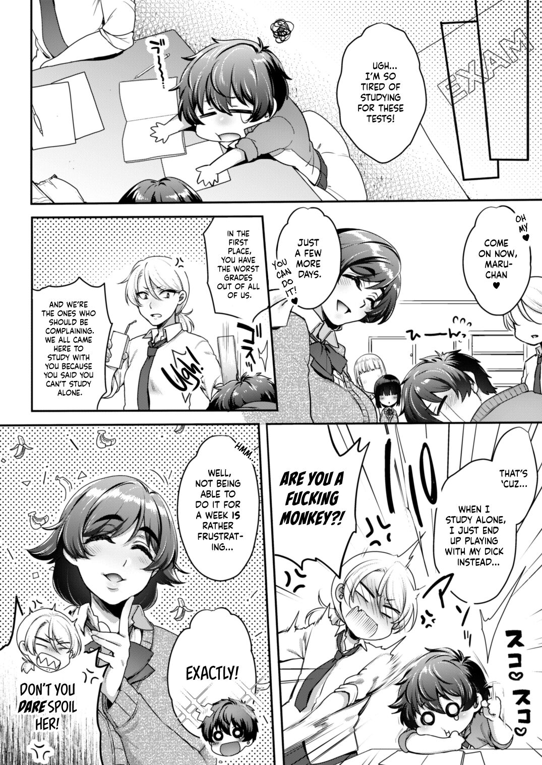 Shiritsu Futanari Gakuen 2-nen F-gumi Nakayoshi Tomodachinpo | Private Futanari Class 2-F Best Friend Futaver page 5 full