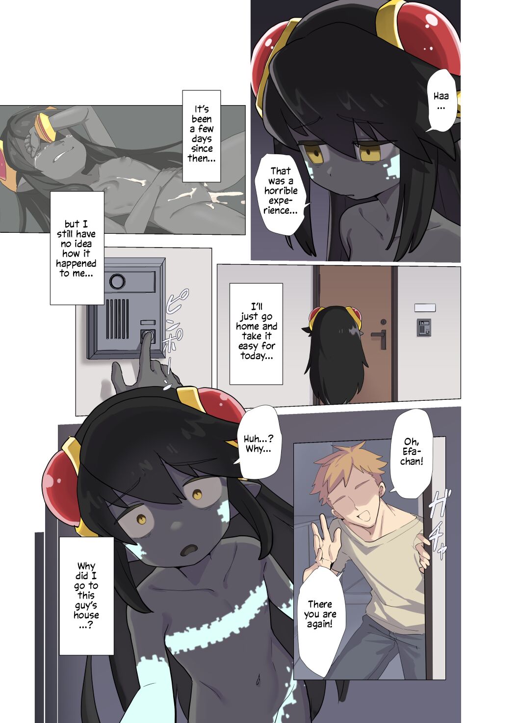 Efa-chan Saimin Manga Sono 2 | Efa-chan Hypnosis Manga Part 2 page 1 full