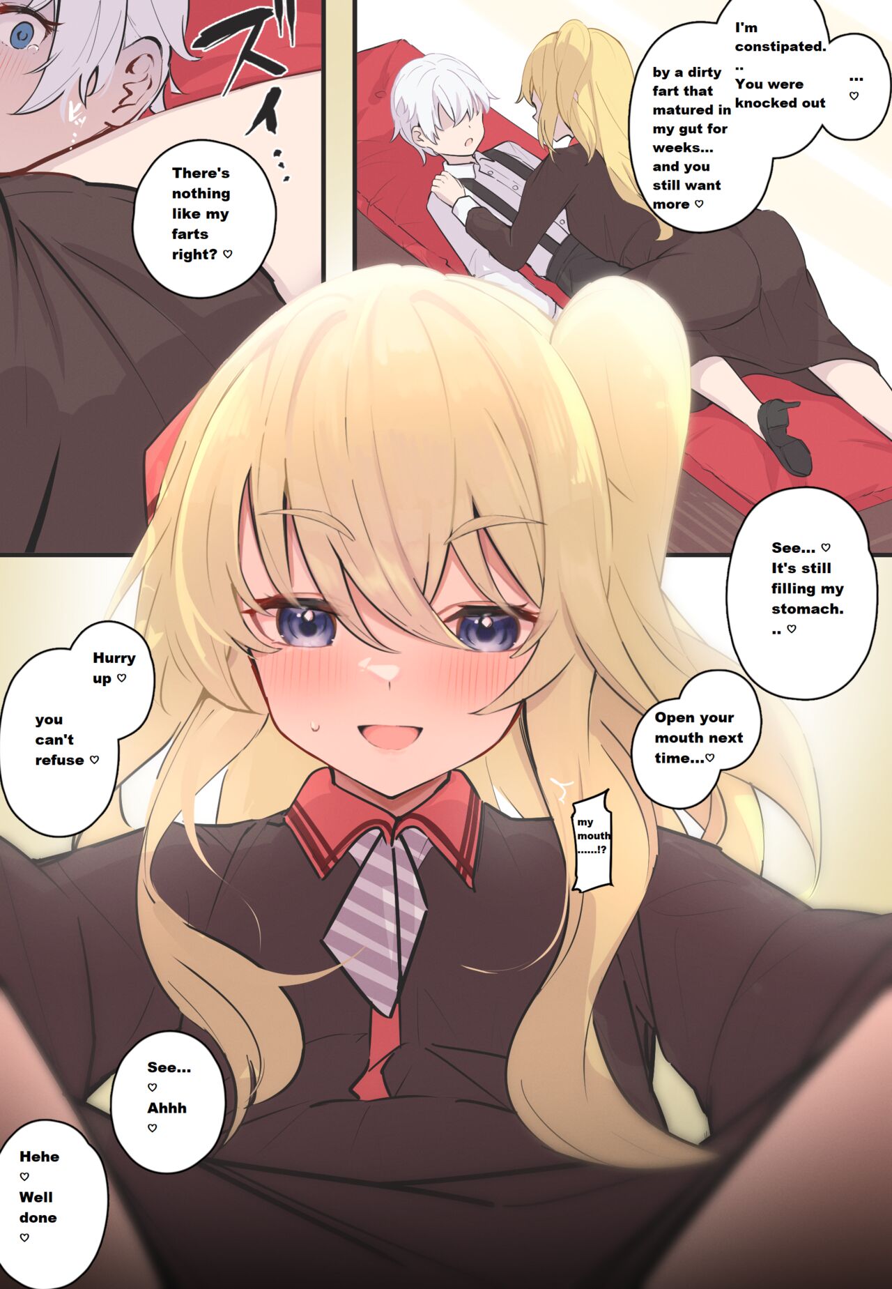 Maids farting their Master page 9 full