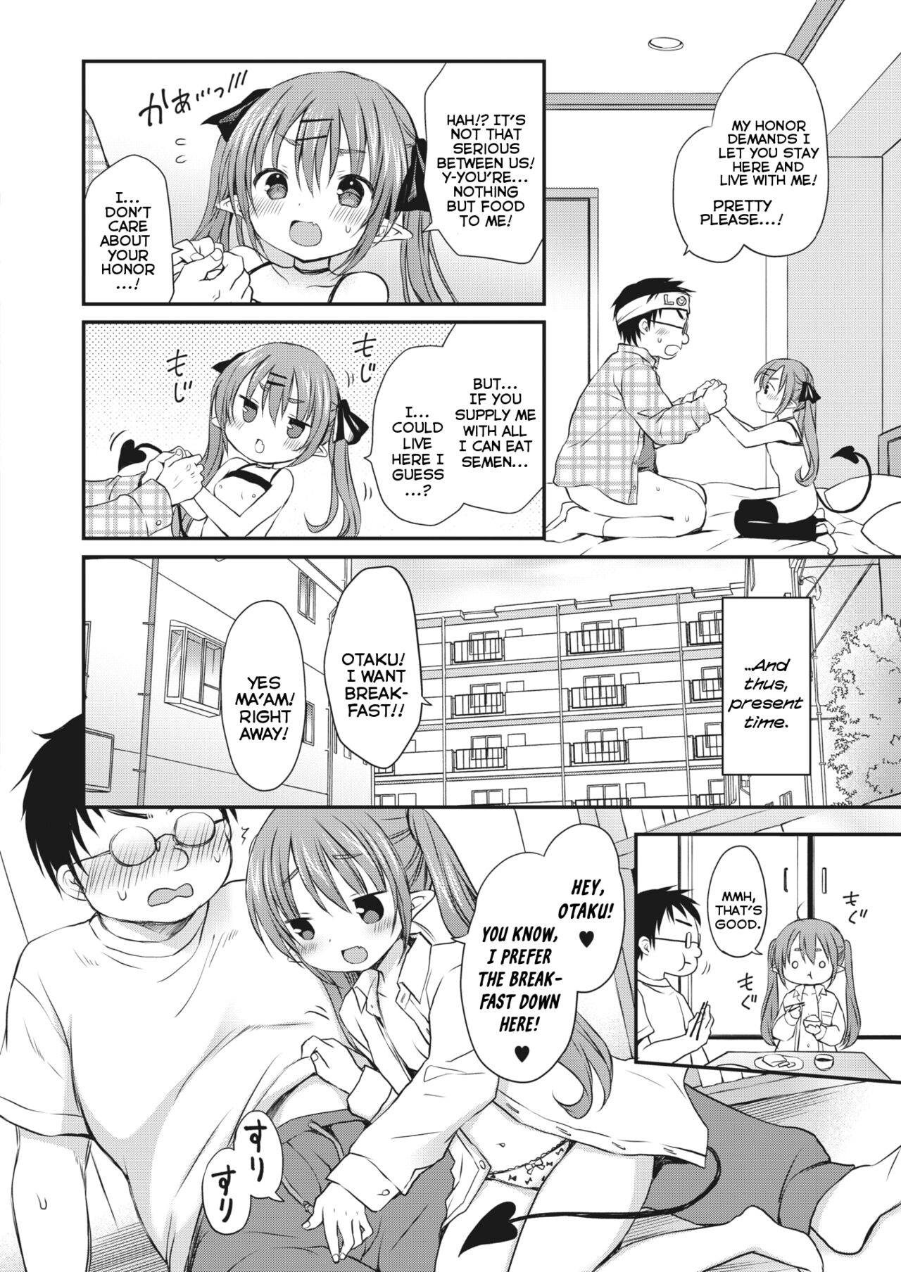 Inma-chan wa Itsudemo Harapeko | Succubus-chan Is Always Hungry page 2 full