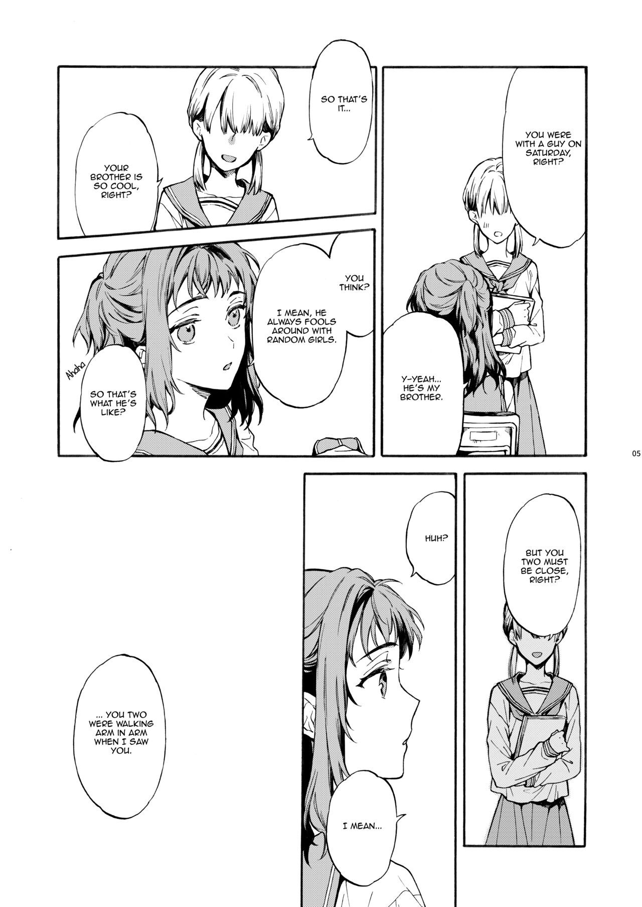 Kono Hito Kareshi ja Arimasen!! ~Shinomura Kyoudai no Jijou~ | This Guy is NOT my Boyfriend!! ~The situation of the Shinomura siblings~ page 5 full