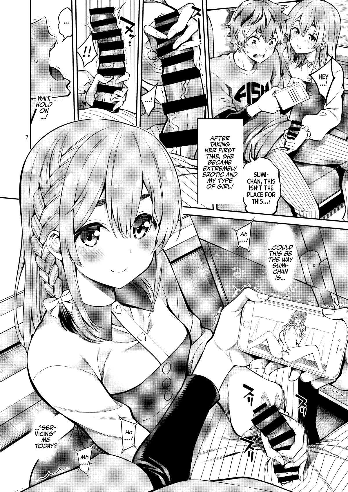 Rental Kanojo Osawari Shimasu 08  | Touch -A- Girlfriend 08! page 7 full