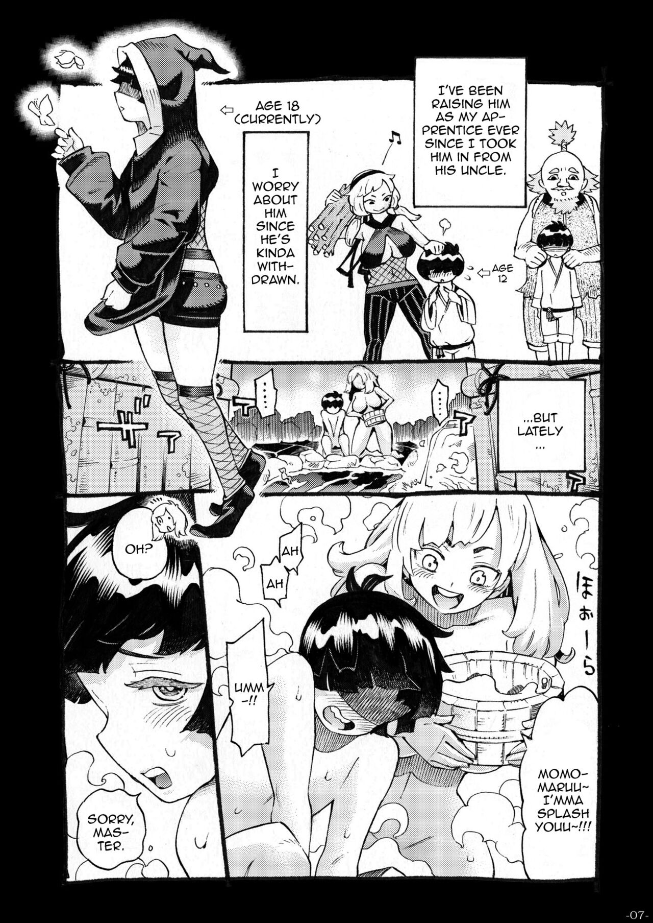 Kunoichi wa Deshi to Oshinobi de | A Kunoichi Sneaks Up On Her Disciple page 6 full