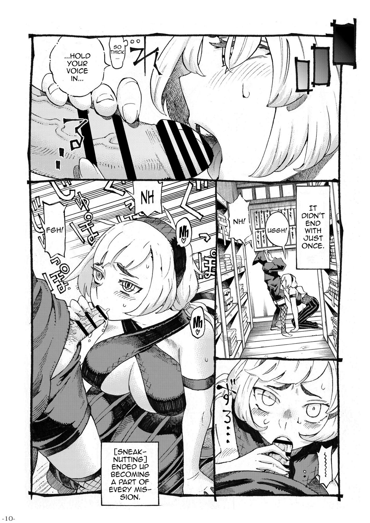 Kunoichi wa Deshi to Oshinobi de | A Kunoichi Sneaks Up On Her Disciple page 9 full