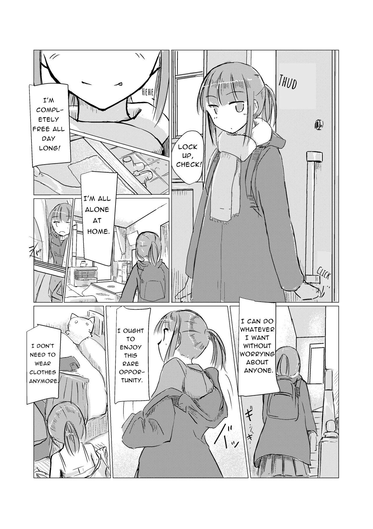 Fuyu no Shoujo to Orusuban | Winter Girl & Housesitting page 4 full