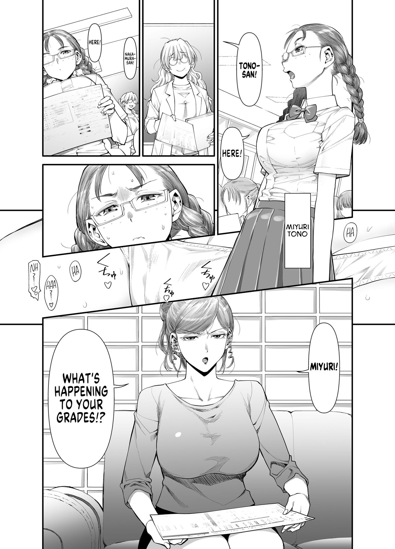 Zenbu, Sensei no Sei. Futanari Onna Kyoushi ga Onanie Chuudoku Yuutousei o Sukkirisaseru Hanashi. | It's All Sensei's Fault! page 2 full