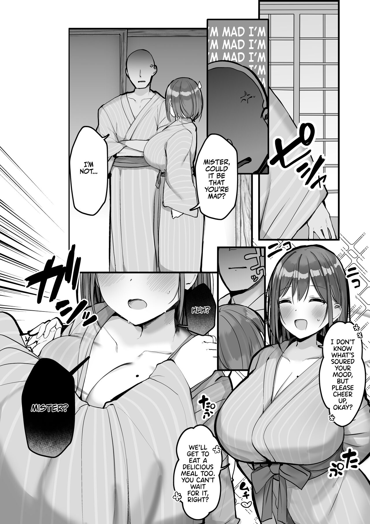 "Chotto dake, kyuukei Shinai...?" Dekachichi Manga ~Nakadashi Dopyu Dopyu Tanetsuke Ryokou~ | Wanna Visit the Hot Springs, Mister? page 8 full