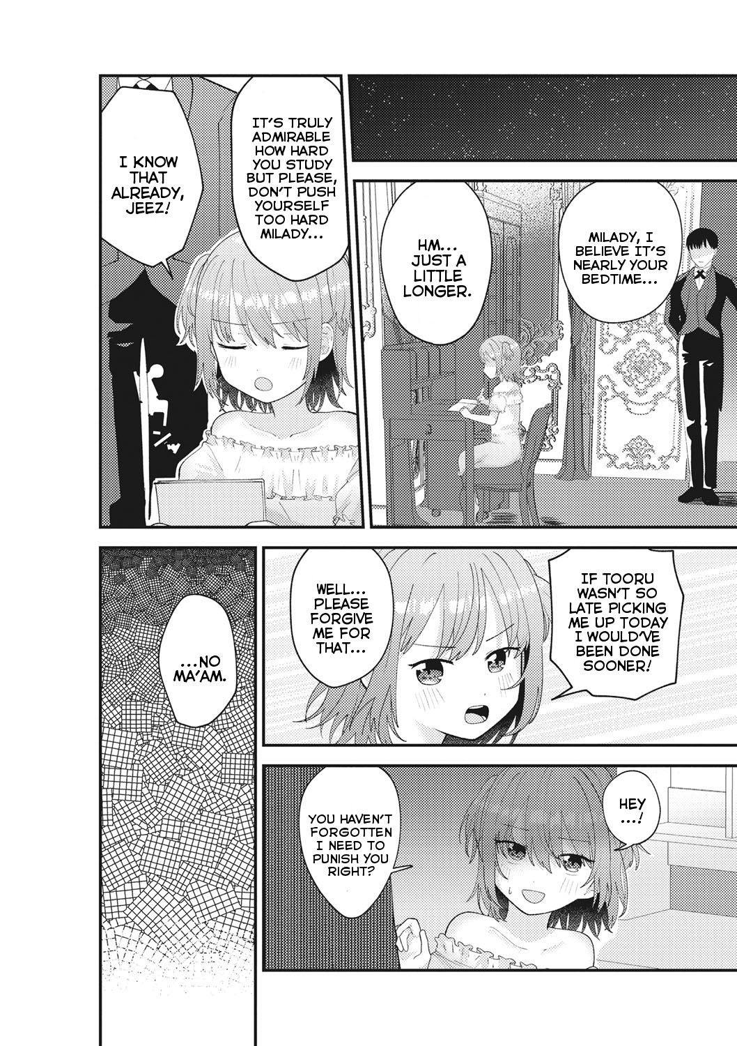 Himitsu no Ojou-sama | Milady's Secret Side page 10 full