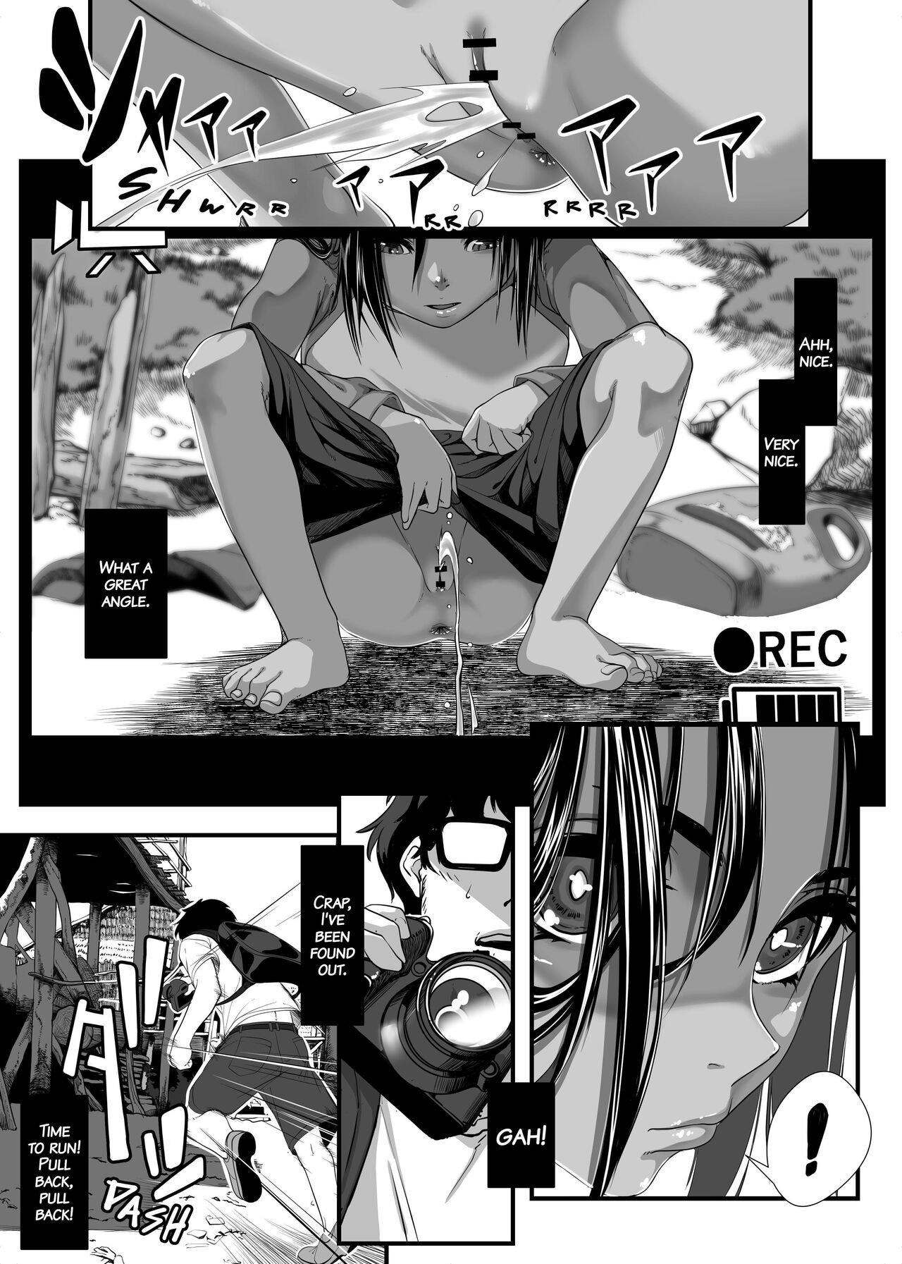 Asia no Hinminkutsu de Hounyou Tousatsu Shitetara Tsurutsuru Omanko Kaeta Hanashi | That Time I Took Peeping Photos of Girls Urinating in an Asian Slum and Bought a Smooth Pussy page 7 full