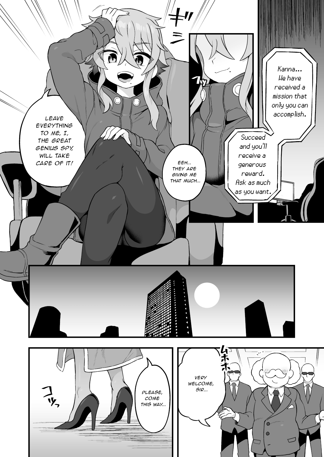Tensai Spy wa Shikujiranai!! page 3 full