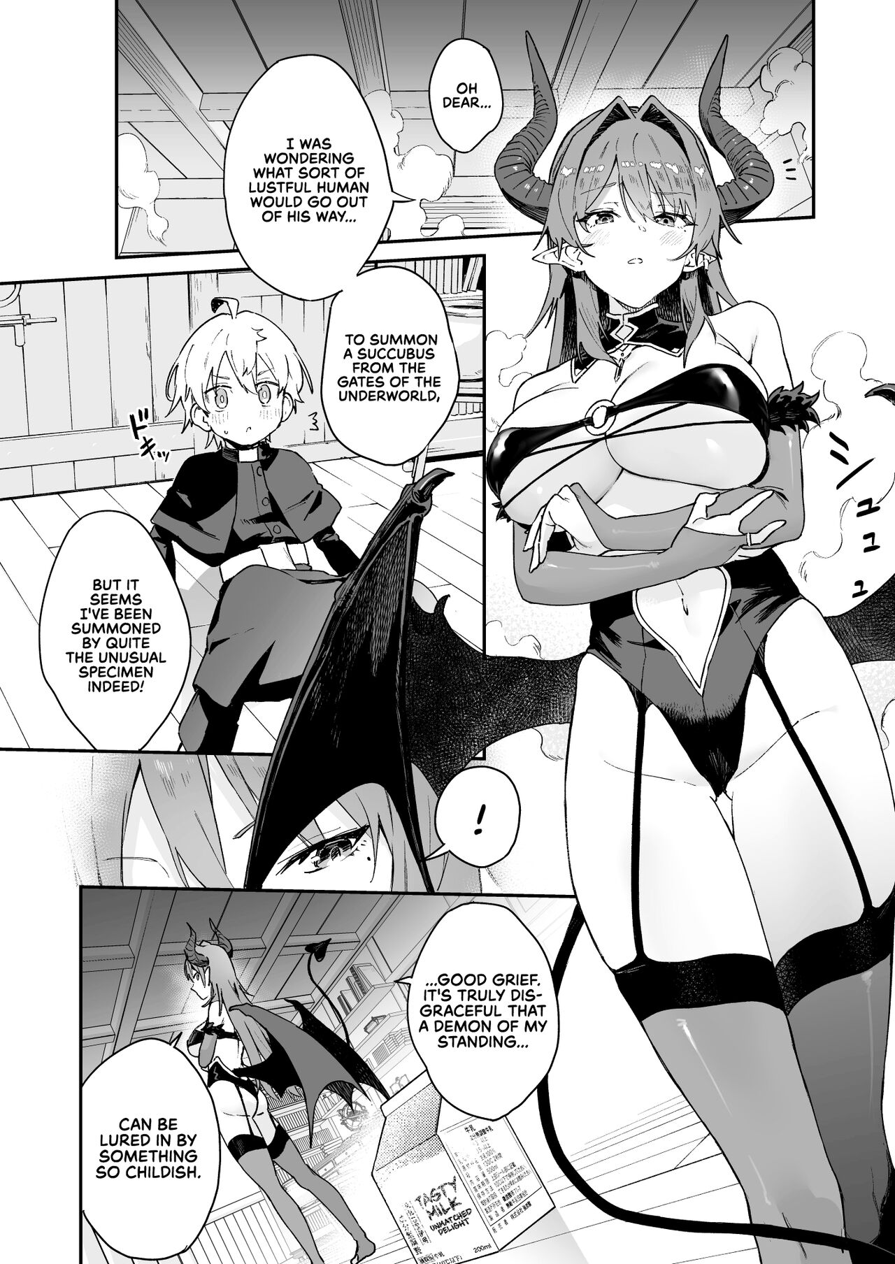 Inma Onee-san ni wa Ecchi na Oshioki de Tatakaun da yo! - Punish the succubus oneesan and fight.  | I'll Fight the Lewd Succubus Lady With Sexual Punishments! page 5 full