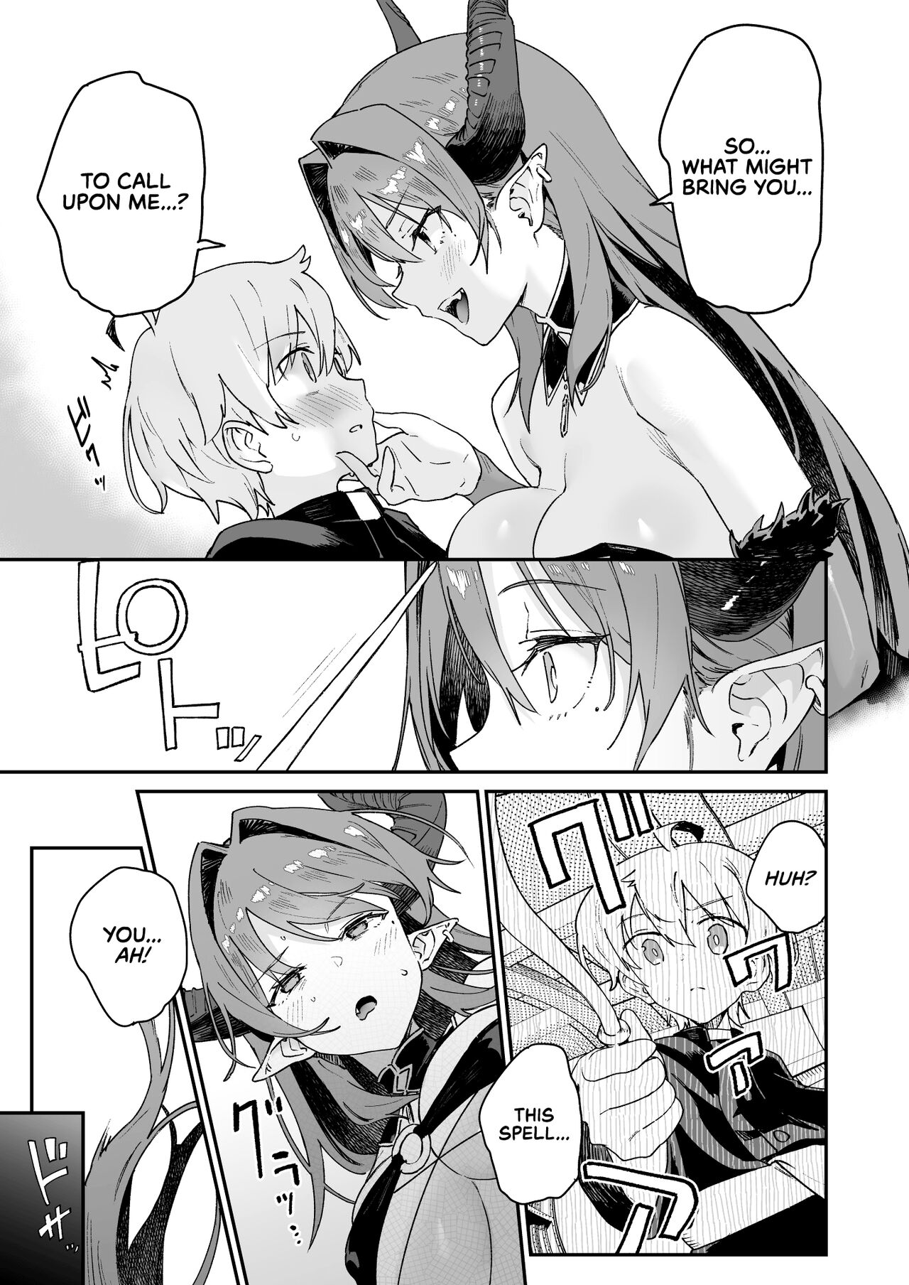 Inma Onee-san ni wa Ecchi na Oshioki de Tatakaun da yo! - Punish the succubus oneesan and fight.  | I'll Fight the Lewd Succubus Lady With Sexual Punishments! page 6 full