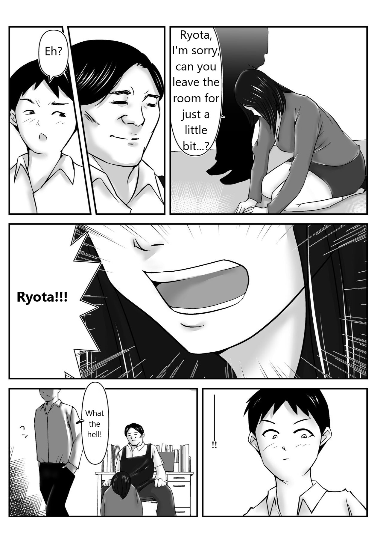 Boku no Me no Mae de Kaasan ga Conveni Tenchou ya Daigakusei-tachi ni Rinkansareta no wa, Mambiki wo Shita Boku no Sei da...! 【Hahaoya NTR】 page 7 full