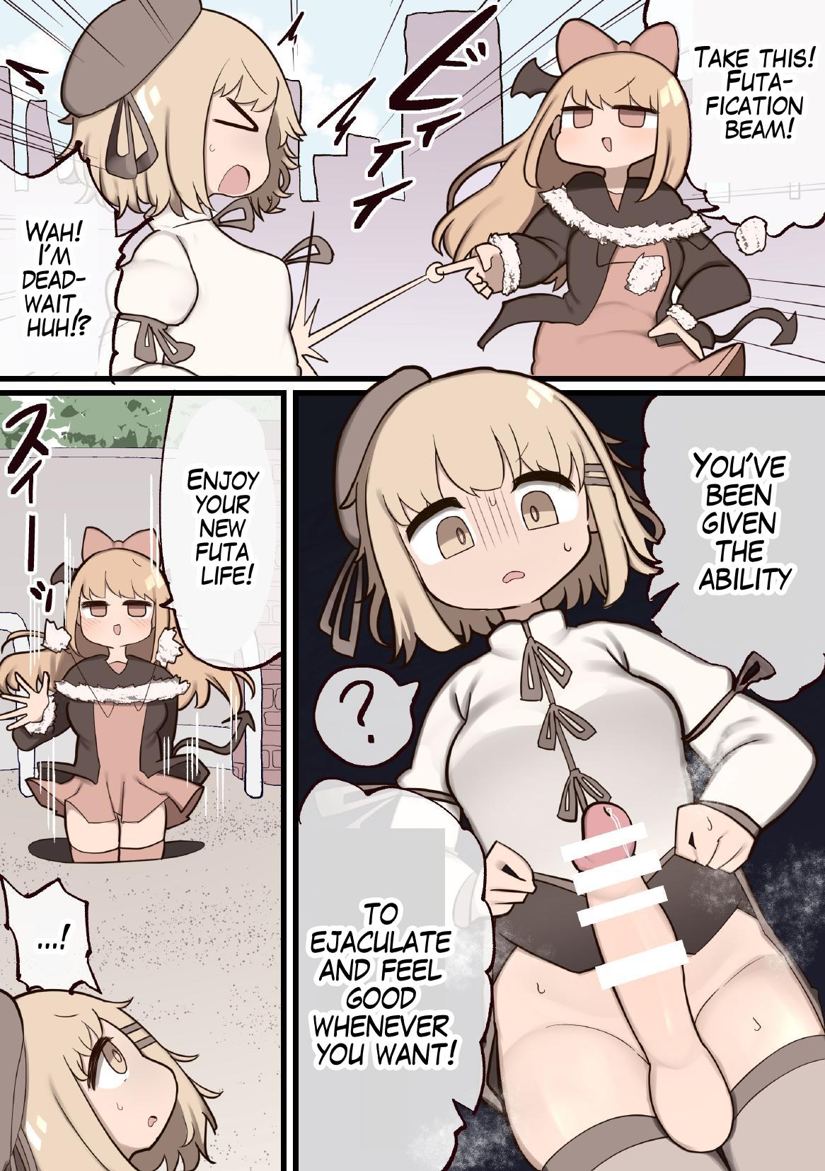 Futanari Mahou Shoujo ~Teki ni Chinchin Haya sareta node Sex shite mo Ii yo ne?~ | Futanari Magical Girl ~The Enemy Gave Me a Dick So We Might as Well Fuck?~ page 4 full