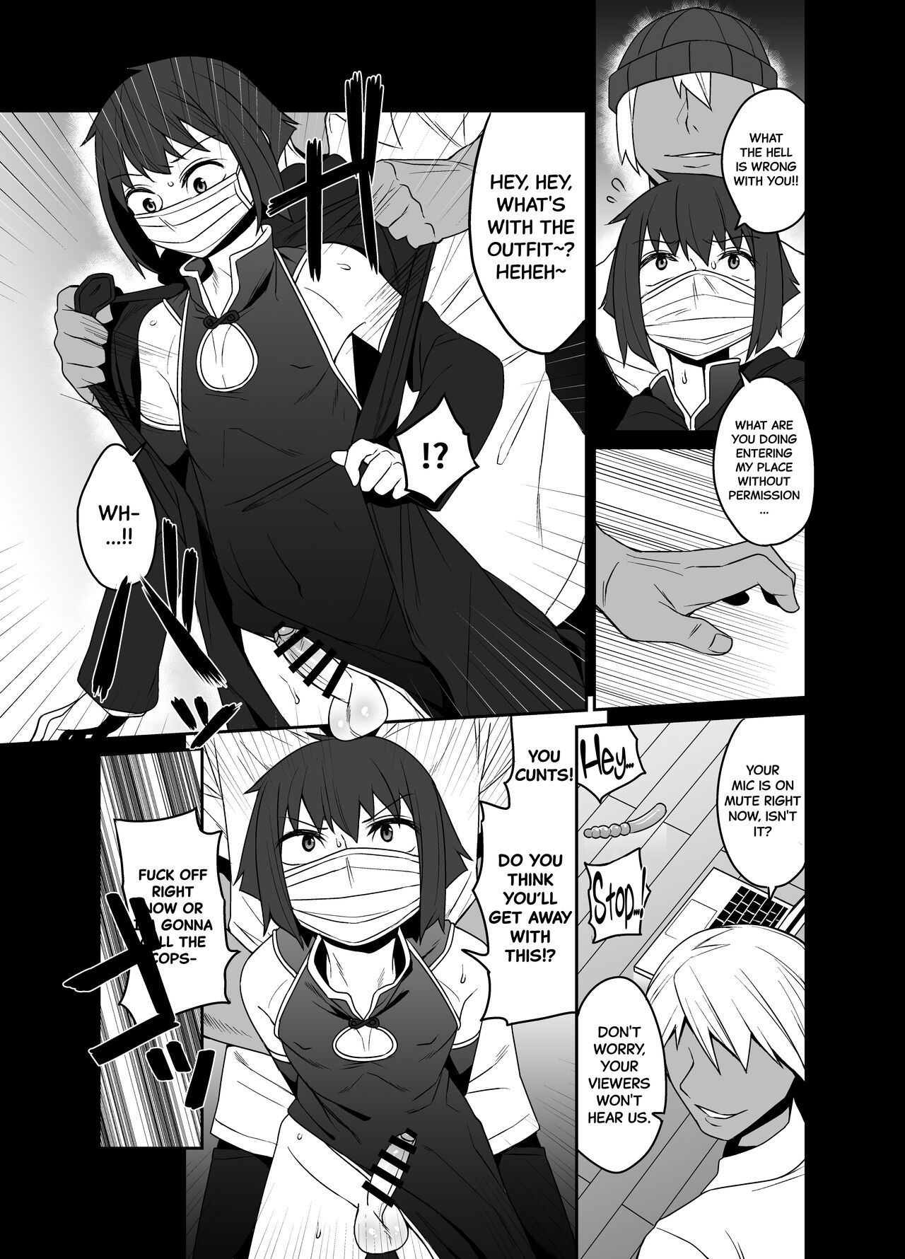 Kimecas ~Josou Daigakusei Rifujin Kimeseku Rape Haishin~ | Drugcast ~Live Rape of a Cross-dressing College Student on Drugs~ page 7 full